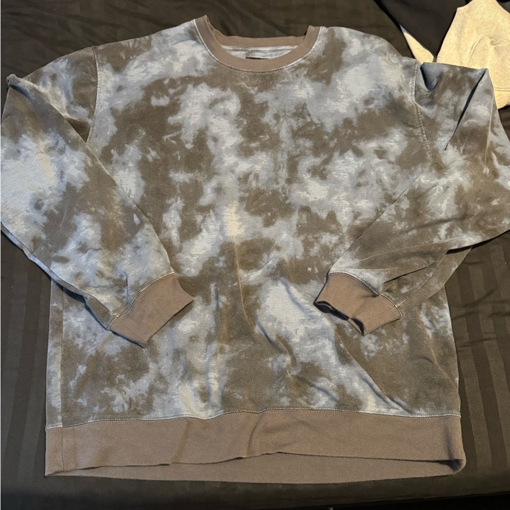 RSQ Men's Blue Crewneck Sweater